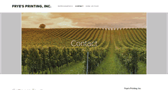 Desktop Screenshot of fryesprinting.com
